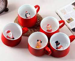 Maybe you would like to learn more about one of these? 3d Creative Christmas Favors Ceramic Childen Coffee Tea Milk Etsy Christmas Mugs Animal Coffee Mug Ceramic
