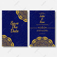 Maybe you would like to learn more about one of these? Beautiful Blue Wedding Invitation Card Template Download On Pngtree