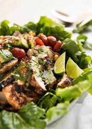 Mexican Avocado Chicken Salad Recipetin Eats