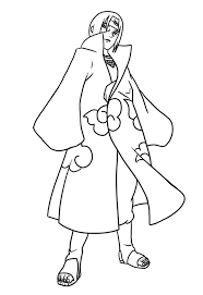 Die besten krieger des teams kämpfen rücken an rücken. Malvorlagen Itachi Coloring And Malvorlagan