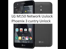 Phone unlocking is the process of removing the restriction/lock on a phone so that the phone can be used on a different network service provider. Lg Phoenix 3 Lg M150 Network Uulock Octopus And Country Unlock 100 Ok Done Youtube