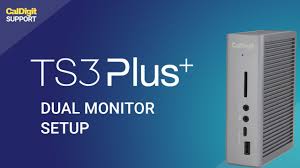 Please make sure to use an active displayport to hdmi adapter or cable. Connecting Displays To The Ts3 Plus Caldigit