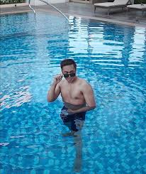 Playing Doctor Today Because I Can Assure You It S Fun To Play Dr Kwak Kwak In The Pool Of Course At This Level Playing Doctor Belmont Hotel Pool