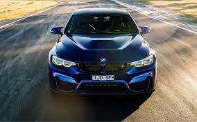 Download Wallpapers Bmw M4 Cs 2018 Sports Coupe Blue M4 Front View German Cars Bmw Besthqwallpapers Com Bmw M4 Bmw Sports Coupe