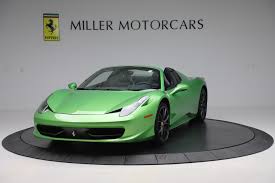 Save money on one of 22 used 2018 ferrari 488 gtbs near you. Pre Owned 2015 Ferrari 458 Spider For Sale Special Pricing Alfa Romeo Of Westport Stock 4613