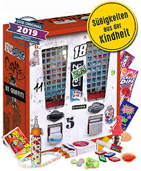 Nostalgie Adventskalender I Kalender Mit Fruheren Sussigkeiten I Geschenkset Nostaglisch Werden I Nostalgis Adventkalender Coole Adventskalender Adventskalender