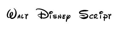Download free disney fonts for windows and mac. Walt Disney Script Free Font Download On Allfont Net