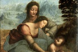 Des Dessins De Leonard De Vinci Au Dos D Une De Ses Peintures La Presse