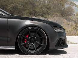 Matt Black Audi Rs7 On Velgen Wheels Avtomobil Avtomobili