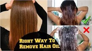 How much hair oil should i use? How To Wash Remove Excess Hair Oil From Scalp And Hair Correctly Hair Care Tips Routine Youtube