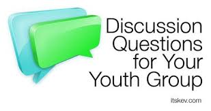 Discussion Questions For Your Youth Group Youth Group Church Youth Group Youth Group Activities