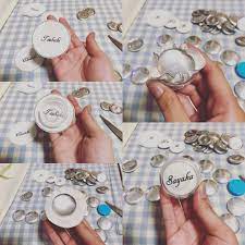 100均 くるみボタンの作り方 素敵なアイディアとアレンジとは 2ページ belcy ペーパーロゼット ロゼット 手作り ハンドメイド ヘアゴム 作り方