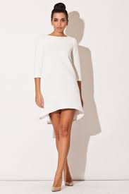 Robe chic, nouaceur, casablanca, morocco. Robe Trapeze Asymetrique Manches 3 4 Mini Dress Dressy Short Dresses Womens Dresses