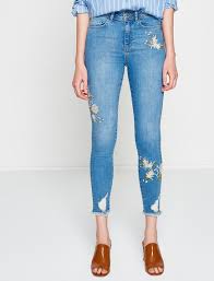 Islemeli Jean Pantolon Moda Stilleri Pantolon Kadin Pantolonlari