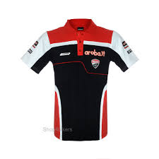 Aruba Ducati Superbike Team Official Polo Shirt Sbk Corse Davies Melandri Sports Tshirt Designs Shirts Ducati Superbike