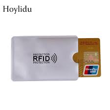 The protection area is 6 cm. Rfid Protection Metal Credit Card Holder Men Women Business Id Card Case Anti Rfid Blocking Reader Lock Nfc Bus Cards Cover Card Id Holders Aliexpress