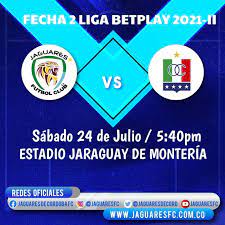 Second half ends, once caldas 1, jaguares de córdoba 2. I2 Uvtsowzcuam