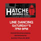 Line Dancing @ Hatchet Brewing Co. event in Southern Pines, NC