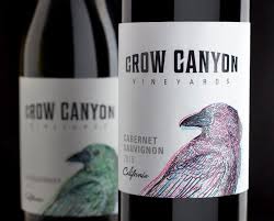 Crow Canyon On Packaging Of The World Creative Package Design Gallery Beautiful Packaging Design Wine Label Design Classic Wine Labels