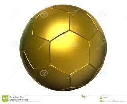 Mer info » , senior storlek. Guld Fotboll For Boll Stock Illustrationer Illustration Av 1780972