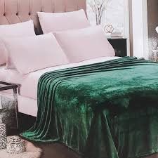 This dark emerald green luxury pillow cover has high quality upholstery velvet fabric. Bedding Emerald Green Micro Plush Velvet Throw Blanket Poshmark
