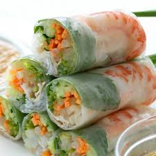 Shrimp Spring Rolls Recipe Food Spring Rolls Recipe Shrimp Recipes