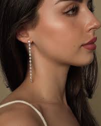 Rope Chain Stud Dangle