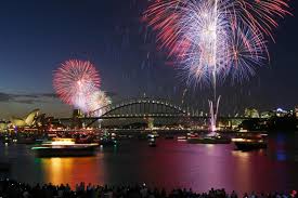 Sydney Australia City Travel Holiday City Fireworks