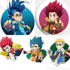 5 Main Protagonists Anime Beyblade Burst Apple Watch Leather