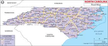 North carolina/south carolina state map : North Carolina Road Map Nc Road Map