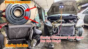 Aircond compressor bunyi bising disebapkan bearing pulley lose. Kenapa Bila On Aircond Compressor Bunyi Bising Dan Bau Hangit Aircond Produa Alza Tak Sejuk Youtube