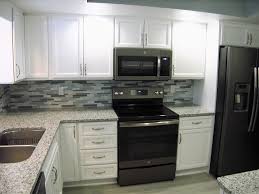 subtle gray and white kitchen  duncan