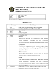 Contoh review jurnal ekonomi manajemen. Doc Review Jurnal Perpajakan Faktor Faktor Yang Mempengaruhi Penghindaran Pajak Depa Angka Wijaya Academia Edu