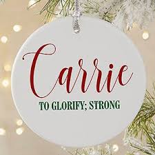 Name Meaning Small 1 Sided Ornament Personalized Christmas Ornaments Christmas Names Names With Meaning