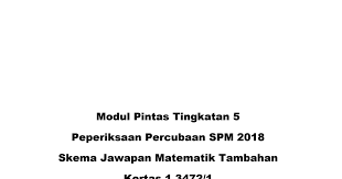 2018 Selangor Add Math Skema K1 Pdf Google Drive