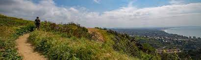 You'll enjoy dazzling views of the pacific ocean and weave through lush vegetation as you continue to hike uphill. Los Leones Trail Trails Los Angeles County