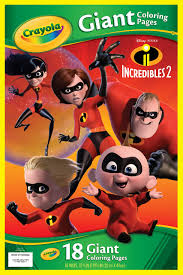 Crayola giant coloring pages shopkins. Crayola Giant Coloring Pages Incredibles 2 Multi Colour Cy04 0357 Buy Online At Best Price In Uae Amazon Ae