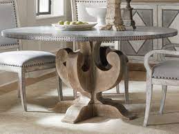 Buy bed side tables online. Hooker Furniture Boheme Zinc Light Wood 60 Wide Round Dining Table Hoo575075213slv