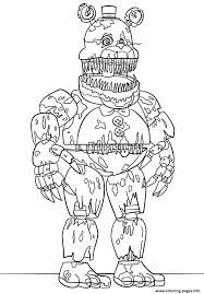 pin on fnaf letter m coloring pages images