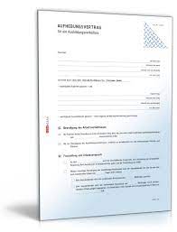 Unsere dienstleistungen im bereich zahnimplantate. Aufhebungsvertrag Ausbildungsverhaltnis Muster Zum Download