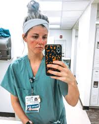 Wearing your hair down as a nurse can be a safety issue. Why Frontline Doctors And Nurses Need Protective Headbands Alongside Masks And Surgical Gowns Vogue