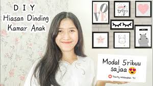 Cara membuatnya juga mudah karena bahan ini bisa ditekuk sesuai dengan keinginan anda. Bikin Kagum Ide Kreatif Membuat Hiasan Dinding Kamar Anak Modal Cuma 5ribuu Disukai Cara Mudah Praktis Di 2021 Rabab Minangkabau