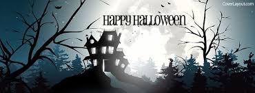 These halloween cover photos include ghosts, pumpkins and more. Halloween Facebook Cover Halloween Facebook Cover Facebook Cover October Images Quotes