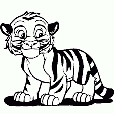 Coloring is a fun way to develop your creativity, your concentration and motor skills while forgetting daily stress. Kawai Gift Tiger Cubs Cute Pencil Drawings Of Animals