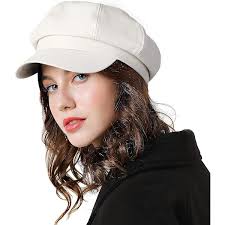 BESPORTBLE Boina Negra para Mujer Estilo Francés Cadena Decorativa, Gorra  De Pintor De Cuero Sintético, Boinas para Otoño Invierno, Moda Urbana,  Talla Única: Amazon.es: Moda