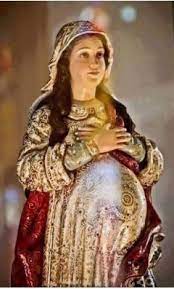 Maria De La Dulce Espera Nossa Senhora Gravida Imagens Femininas Imagens De Nossa Senhora