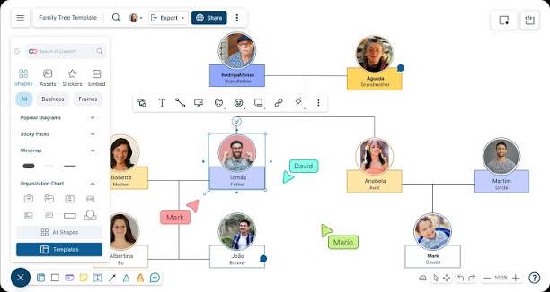 Free Family Tree Creator | Family Tree Maker | Family Tree Generator |  Creately