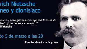 Filosofía a la gorra "Nietzsche Apolíneo y dionisíaco"
