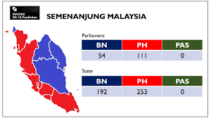 Malaysia states blank no borders. Invoke Sees Pakatan Win With Strong Showing In The Peninsula The Edge Markets
