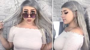 How To Get Silver Hair Schwarzkopf Got2b Metallic Silver Hair Dye How To And Review Ameliakit Youtube
